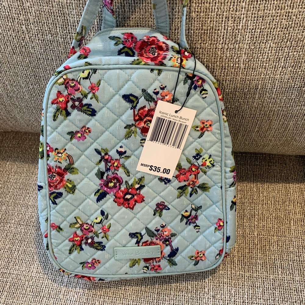 NWT - Water Bouquet pattern lunch bunch